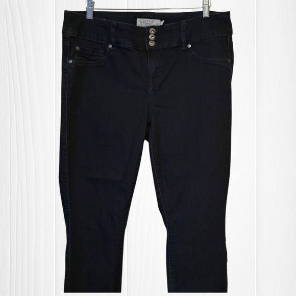 TORRID Jegging Skinny Super Stretch High-Rise Jeans - Dark Wash NWOT - Picture 5 of 13